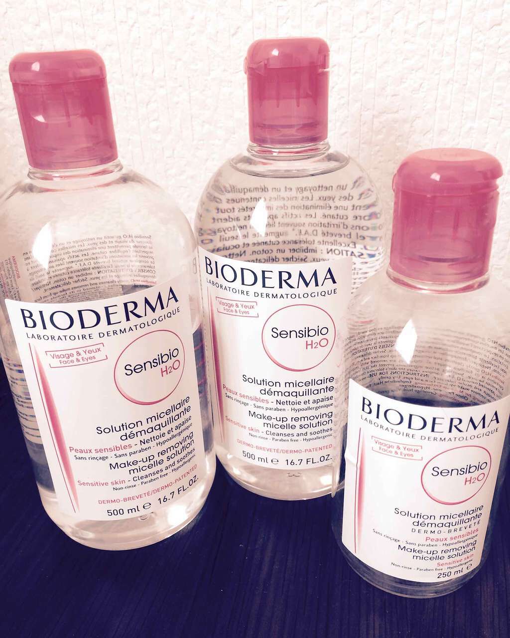 サンシビオ エイチツーオー D/ビオデルマ/クレンジングウォーターを使ったクチコミ(1枚目)