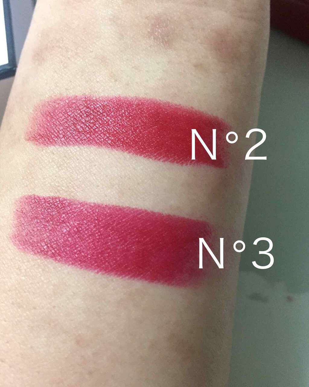 ルージュ アリュール ヴェルヴェット/CHANEL/口紅を使ったクチコミ(3枚目)