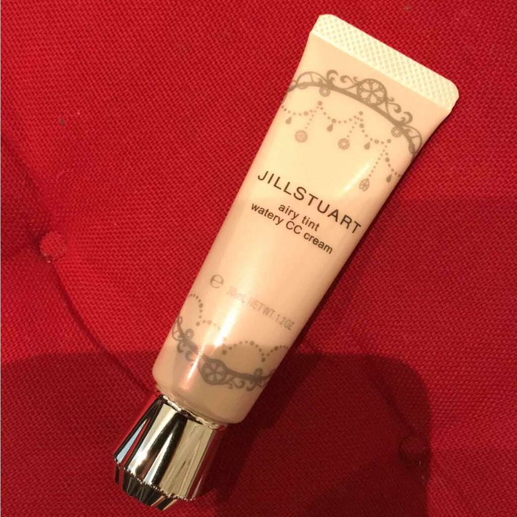 エアリーティント ウォータリーCCクリーム/JILL STUART/CCクリームを使ったクチコミ(1枚目)