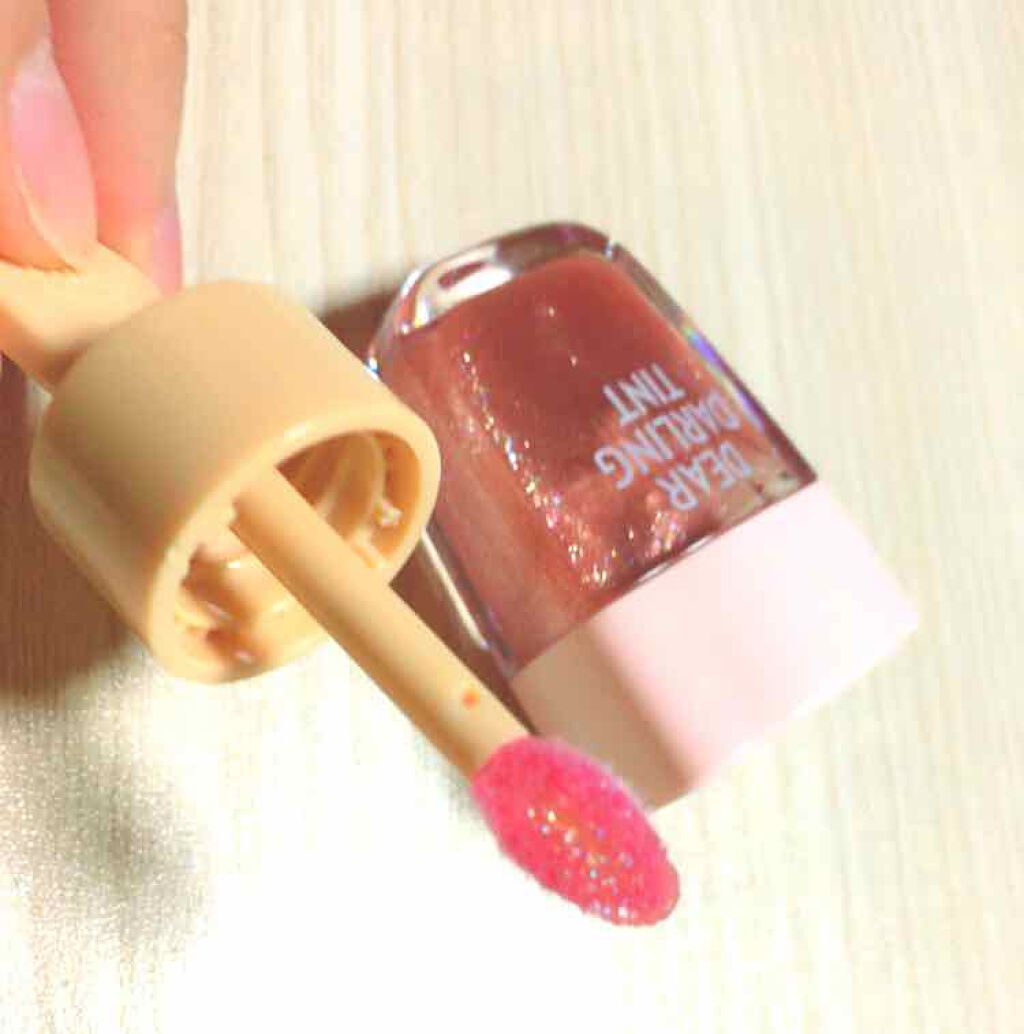 ディアダーリン ウォータージェルティント/ETUDE/リップティントを使ったクチコミ(2枚目)