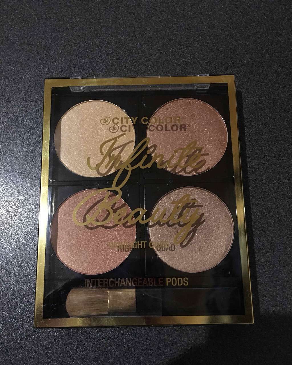 NATURAL SHADOW PALETTE/CITY COLOR/アイシャドウパレットを使ったクチコミ(1枚目)