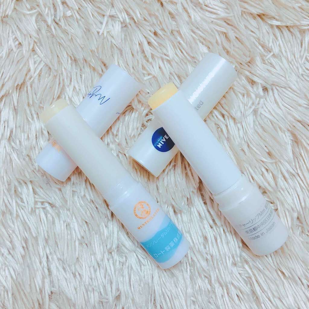 ニベア ディープモイスチャーリップ/ニベア/リップクリームを使ったクチコミ（2枚目）