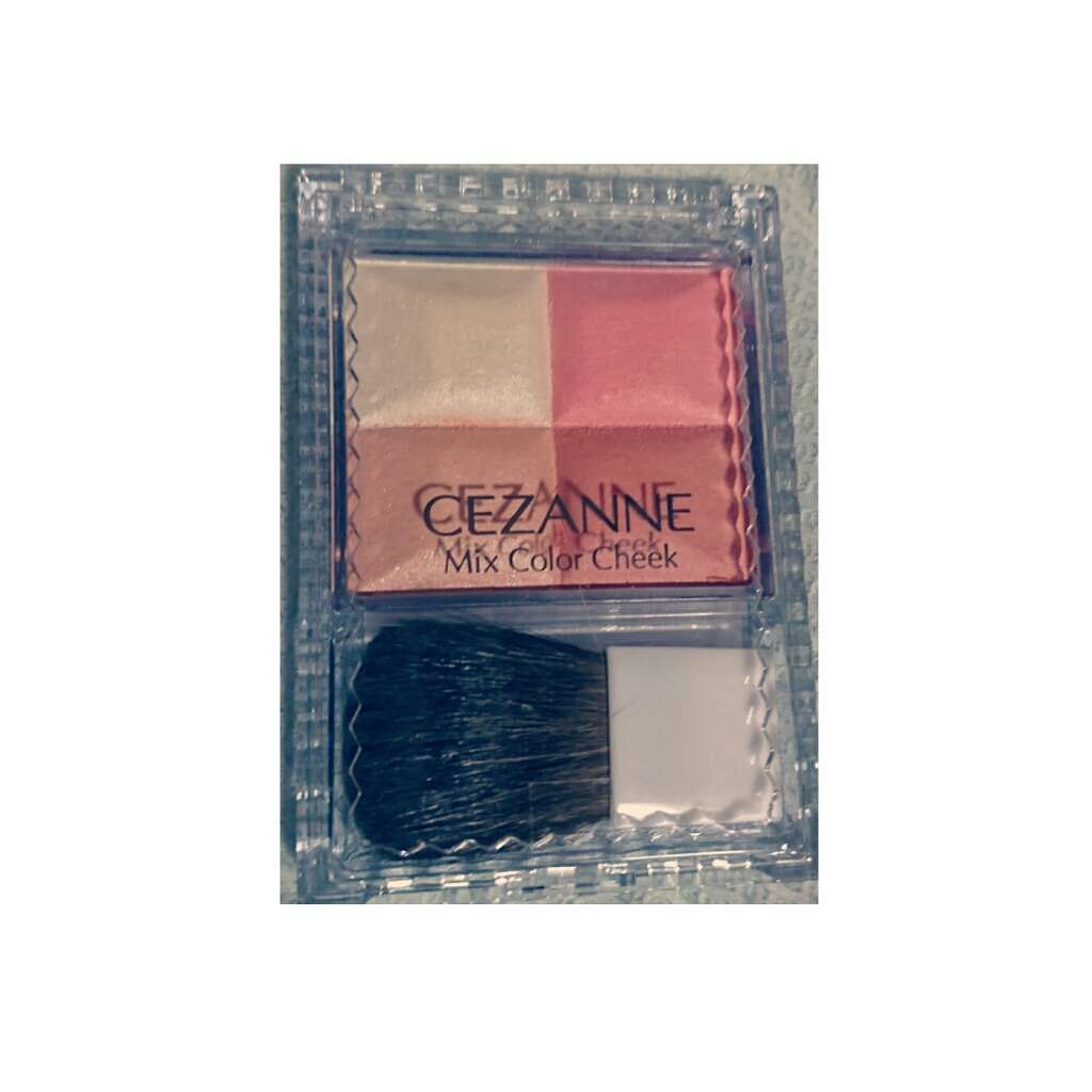 ミックスカラーチーク/CEZANNE/パウダーチークを使ったクチコミ(1枚目)