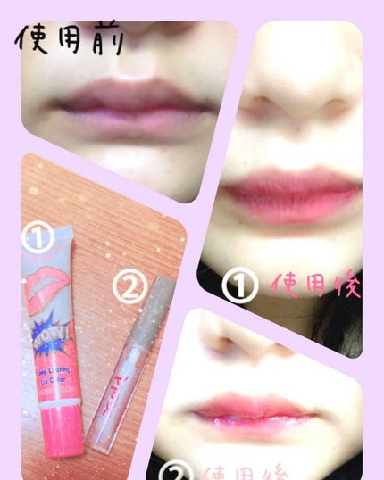 ROMANTICBEAR/Long Lasting/リップグロスを使ったクチコミ(1枚目)