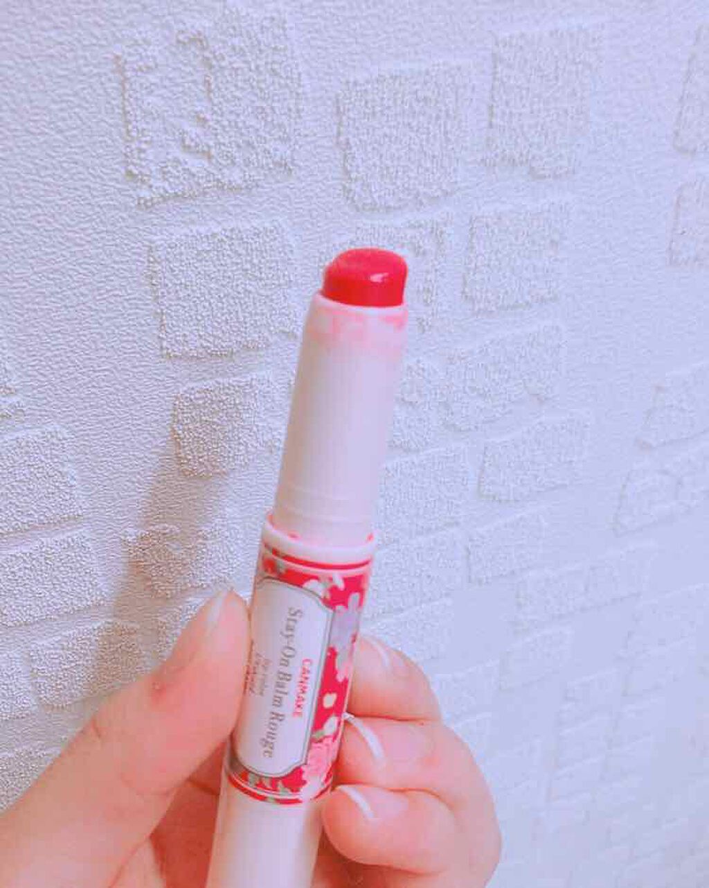 ステイオンバームルージュ/キャンメイク/口紅を使ったクチコミ(2枚目)