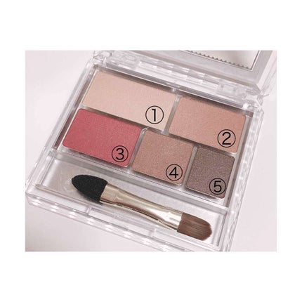 パーフェクトマルチアイズ/キャンメイク/アイシャドウパレットを使ったクチコミ(2枚目)