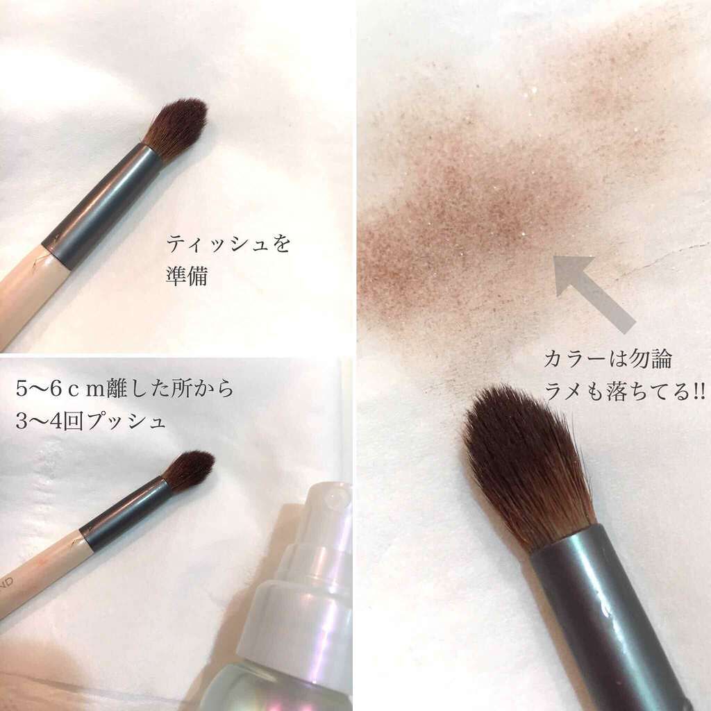 クイックブラシクリーナー/PLAYLIST/その他化粧小物を使ったクチコミ(2枚目)