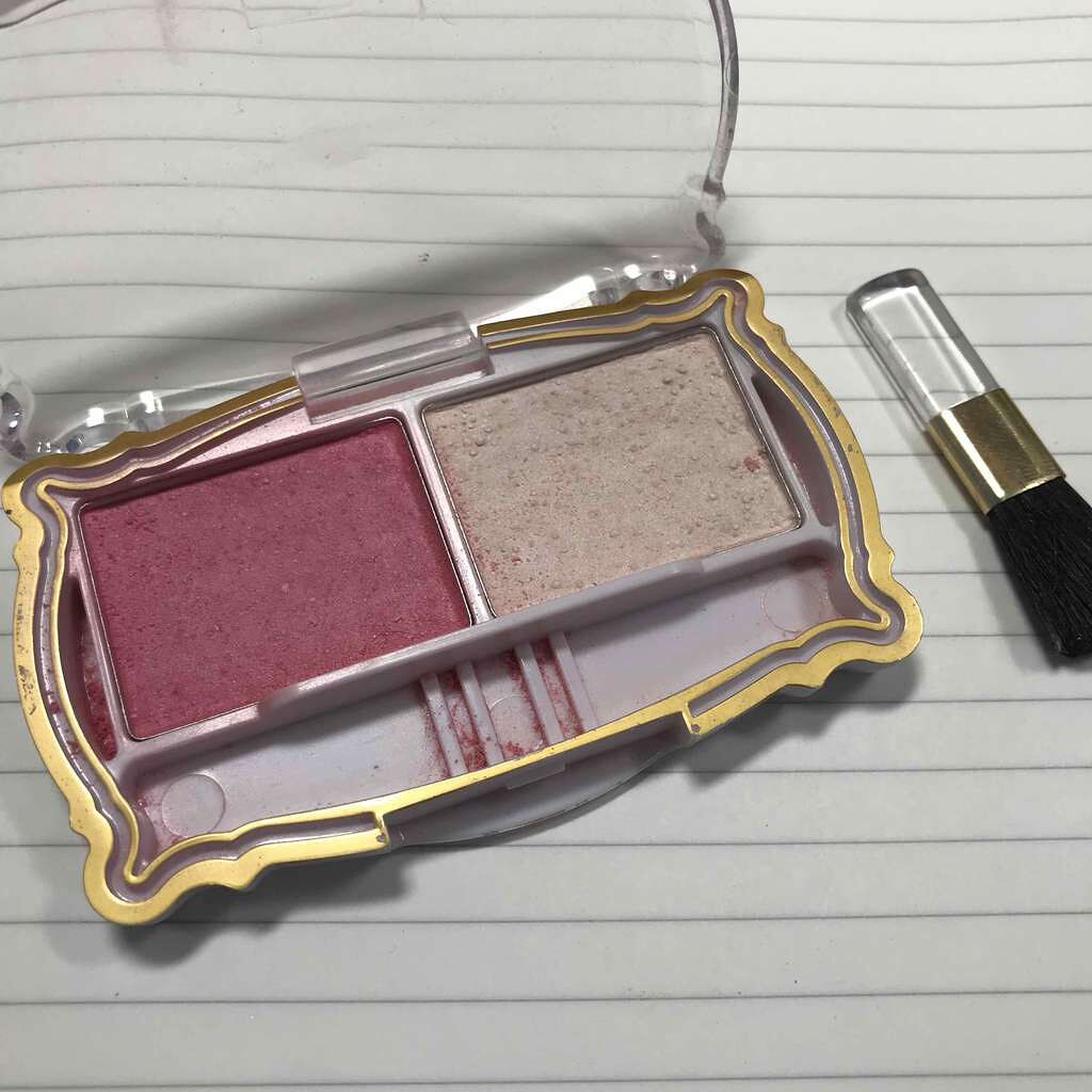 SD チーク&ハイライト/DAISO/パウダーチークを使ったクチコミ(2枚目)