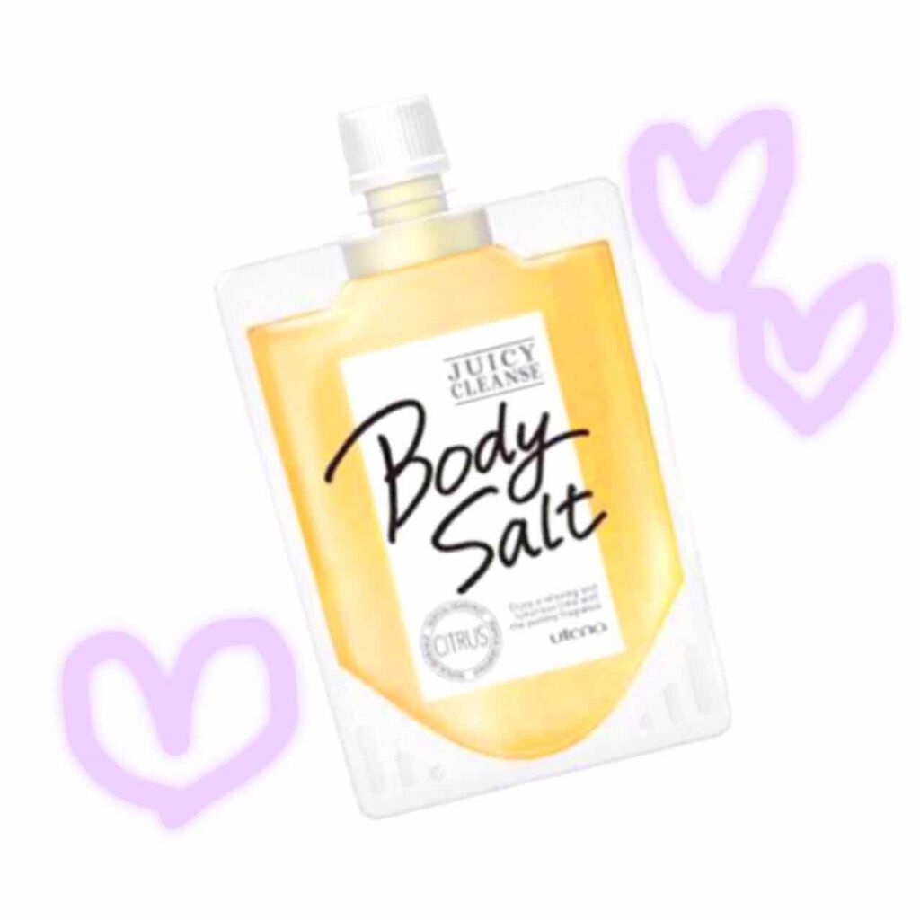 ボディソルト シトラス/ジューシィクレンズ/レッグ・フットケアを使ったクチコミ(1枚目)