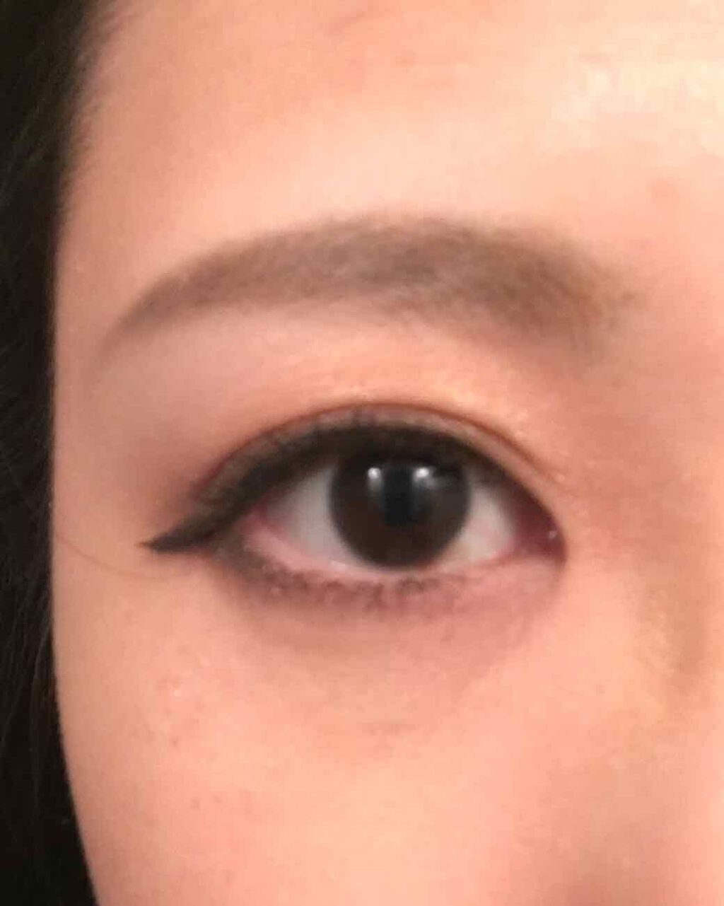 リアルラスティングアイライナー24h/K-パレット/リキッドアイライナーを使ったクチコミ(3枚目)
