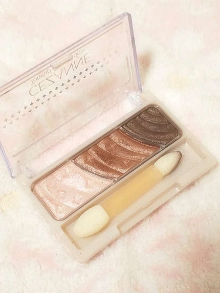 トーンアップアイシャドウ/CEZANNE/アイシャドウパレットを使ったクチコミ(2枚目)