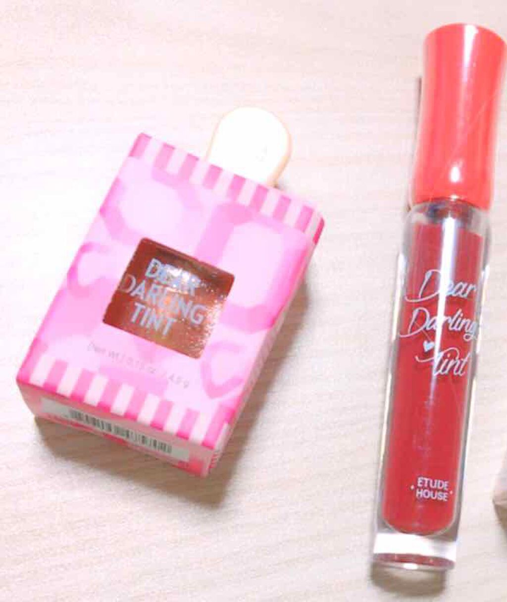 ディアダーリン ウォータージェルティント/ETUDE/リップティントを使ったクチコミ(1枚目)