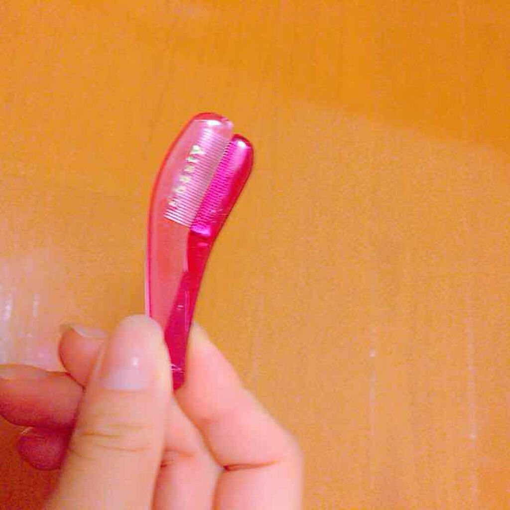 マスカラコーム メタルN(ナチュラル)/チャスティ/その他化粧小物を使ったクチコミ(3枚目)