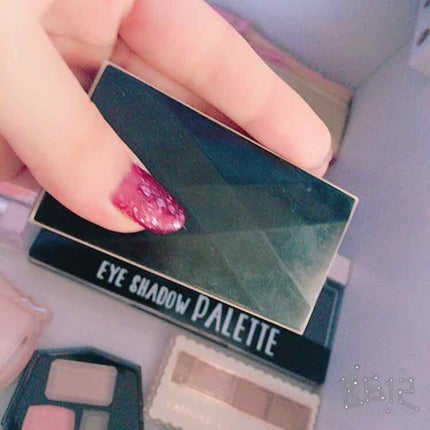 エクスクィシテ アイブローパレット/DAISO/パウダーアイブロウを使ったクチコミ(1枚目)