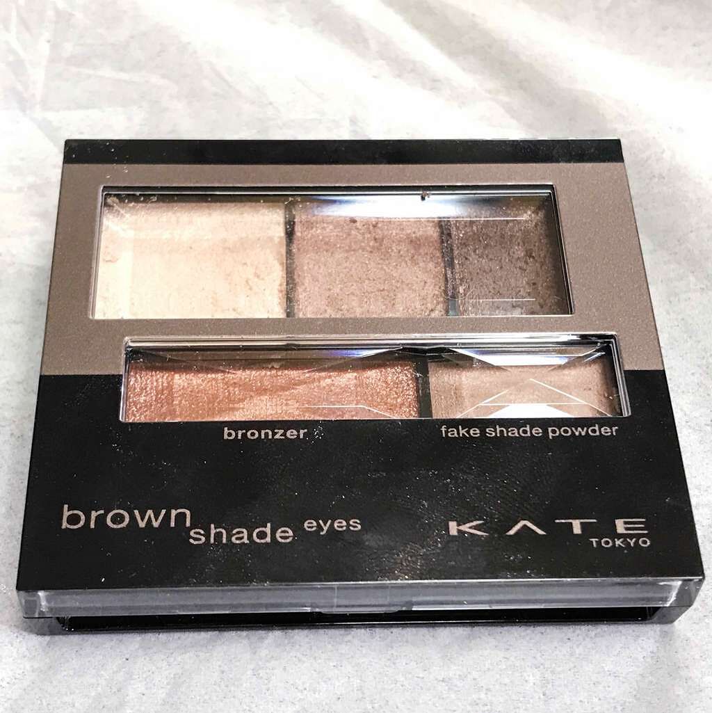 ブラウンシェードアイズN/KATE/アイシャドウパレットを使ったクチコミ(1枚目)