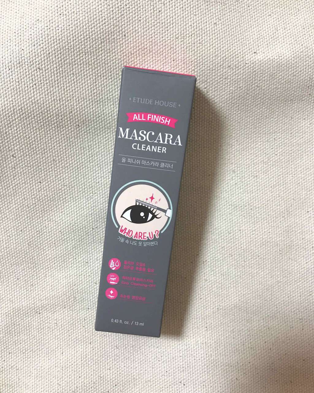 イレーサーショー マスカラクリーナー/ETUDE/ポイントメイクリムーバーを使ったクチコミ（1枚目）