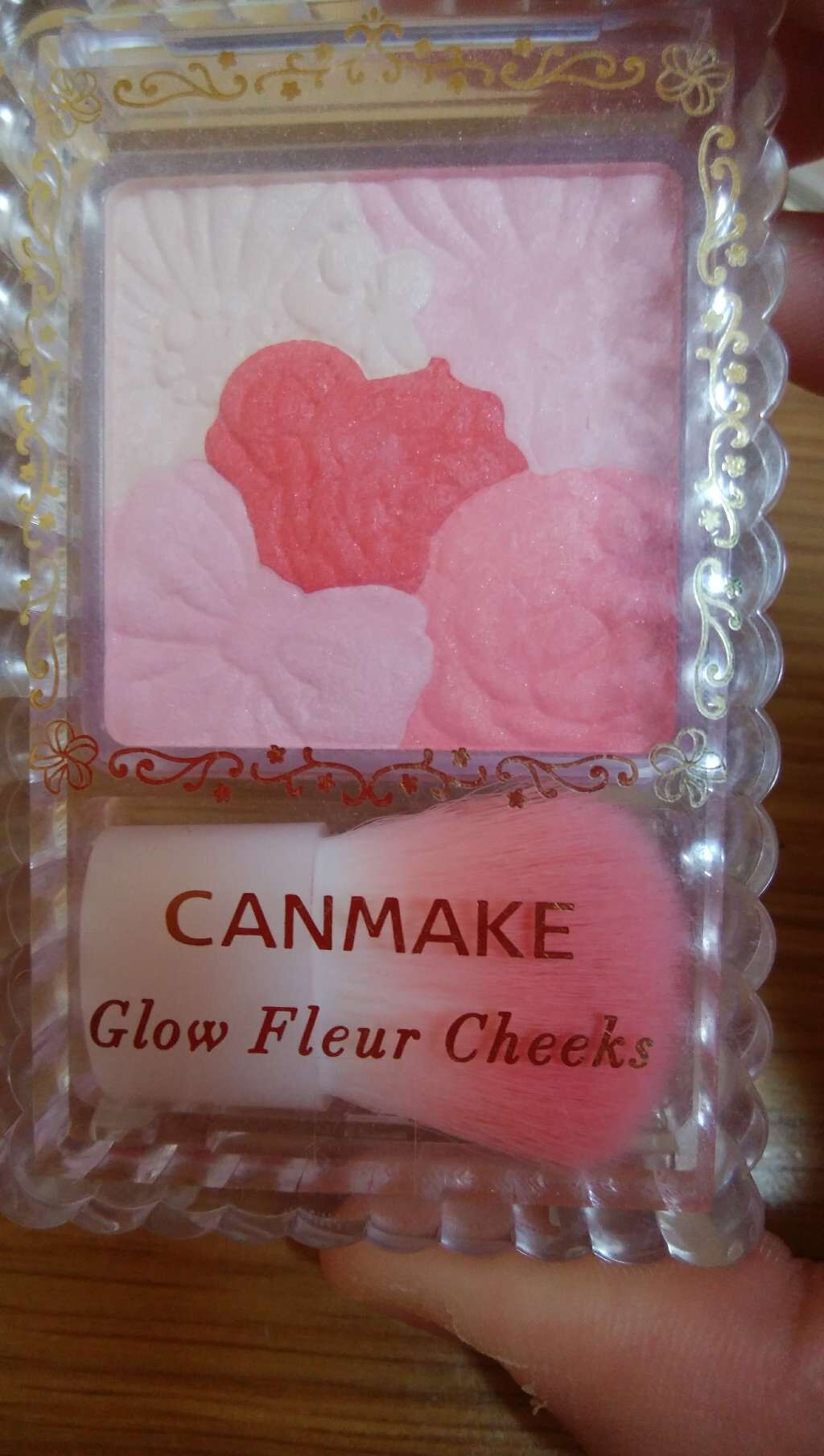 グロウフルールチークス/キャンメイク/パウダーチークを使ったクチコミ（1枚目）