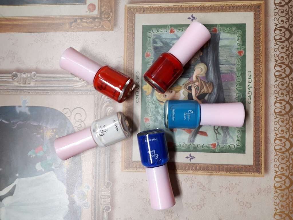 ダイソー エスポルール ネイルポリッシュ/エスポルール/マニキュアを使ったクチコミ(1枚目)