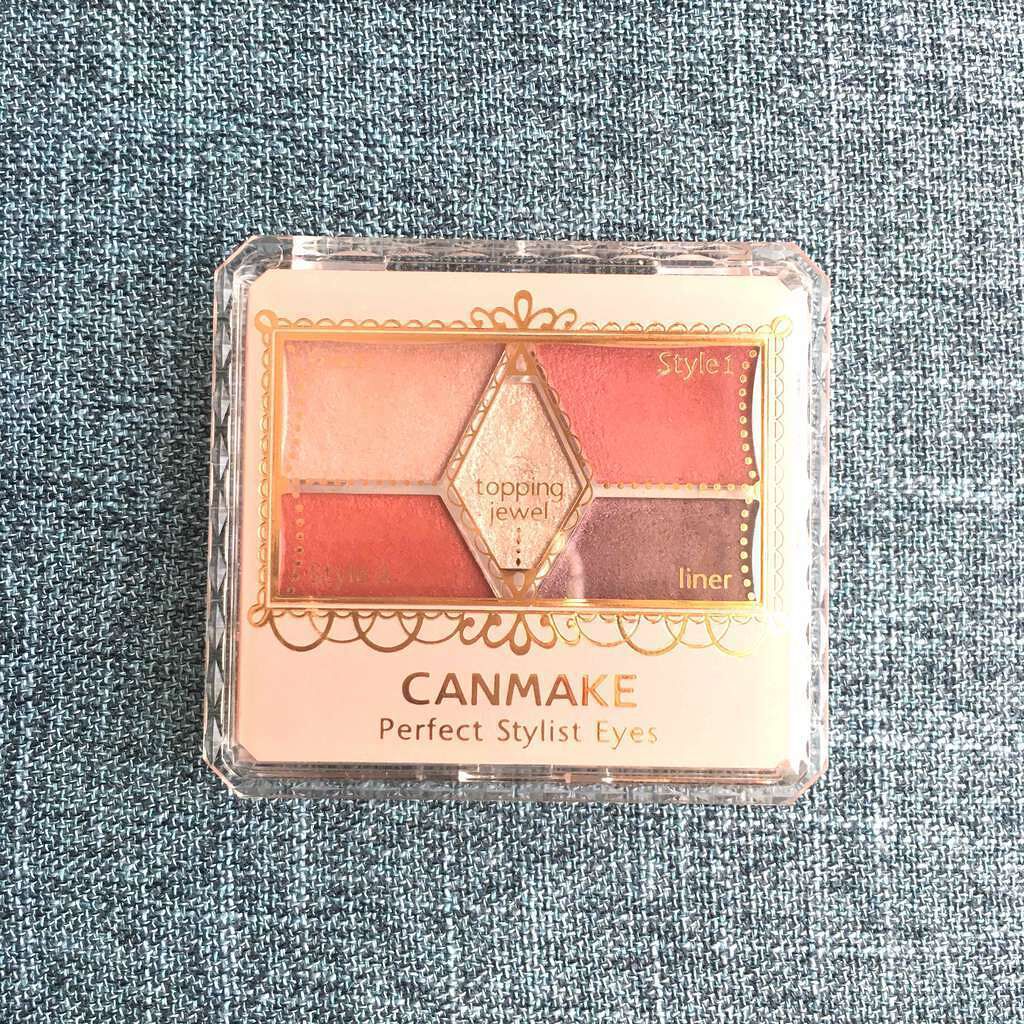 【旧品】パーフェクトスタイリストアイズ/キャンメイク/アイシャドウパレットを使ったクチコミ(1枚目)