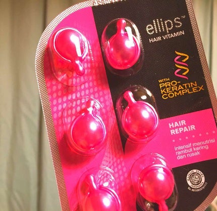 ヘアーオイル【トリートメント】/ellips/ヘアオイルを使ったクチコミ(3枚目)