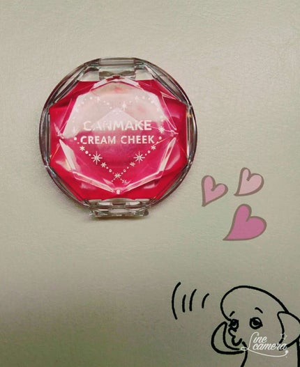 クリームチーク/キャンメイク/ジェル・クリームチークを使ったクチコミ(1枚目)
