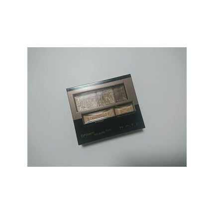 ブラウンシェードアイズN/KATE/アイシャドウパレットを使ったクチコミ(1枚目)