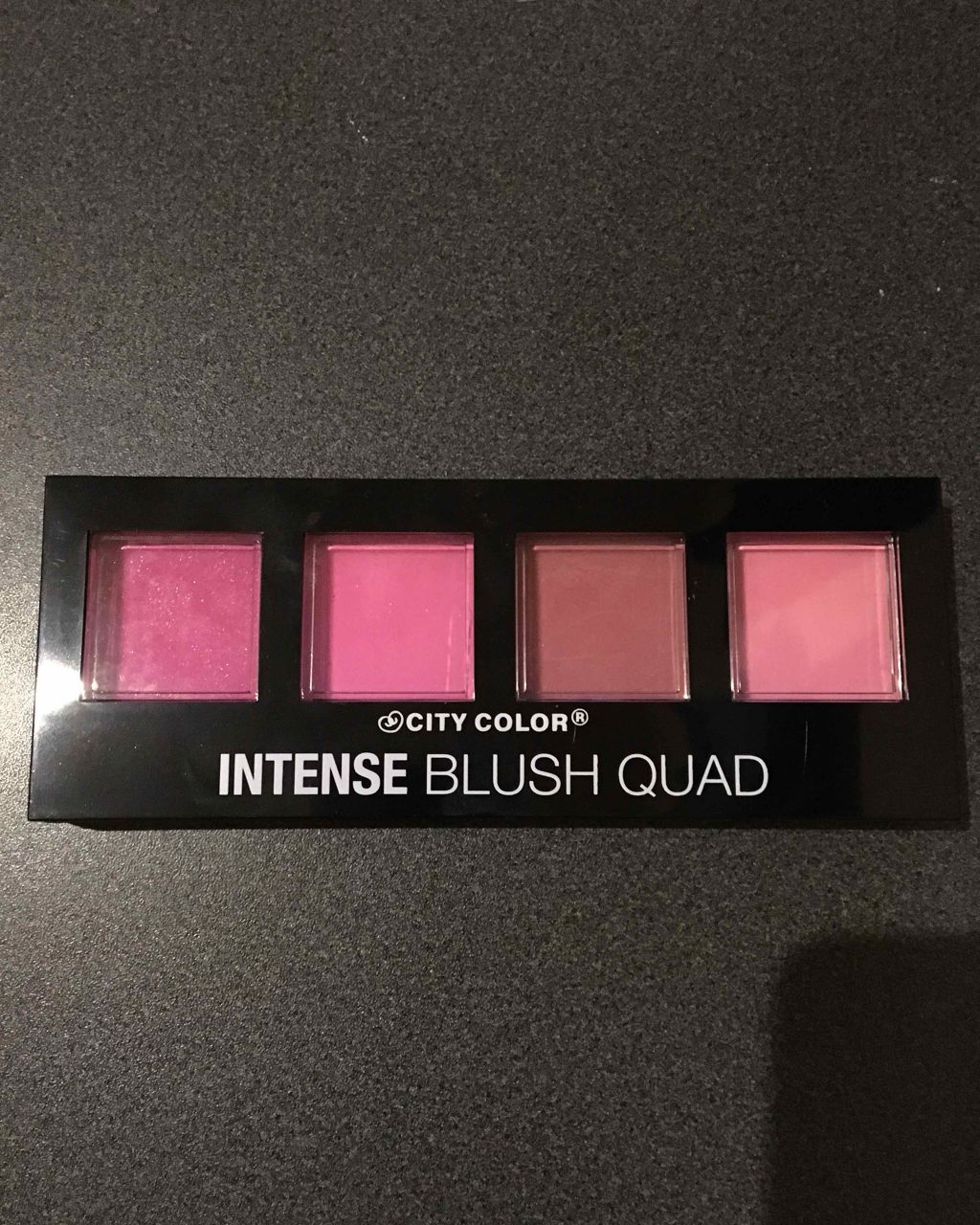 インテンスブラッシュクアッド/CITY COLOR/パウダーチークを使ったクチコミ(1枚目)