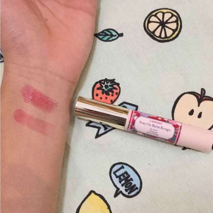 ステイオンバームルージュ/キャンメイク/口紅を使ったクチコミ(2枚目)