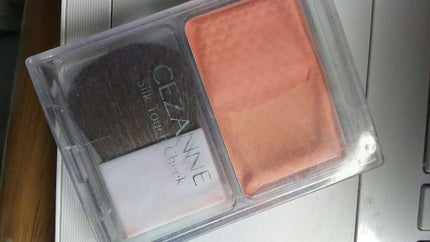 シルクタッチチーク/CEZANNE/パウダーチークを使ったクチコミ(1枚目)