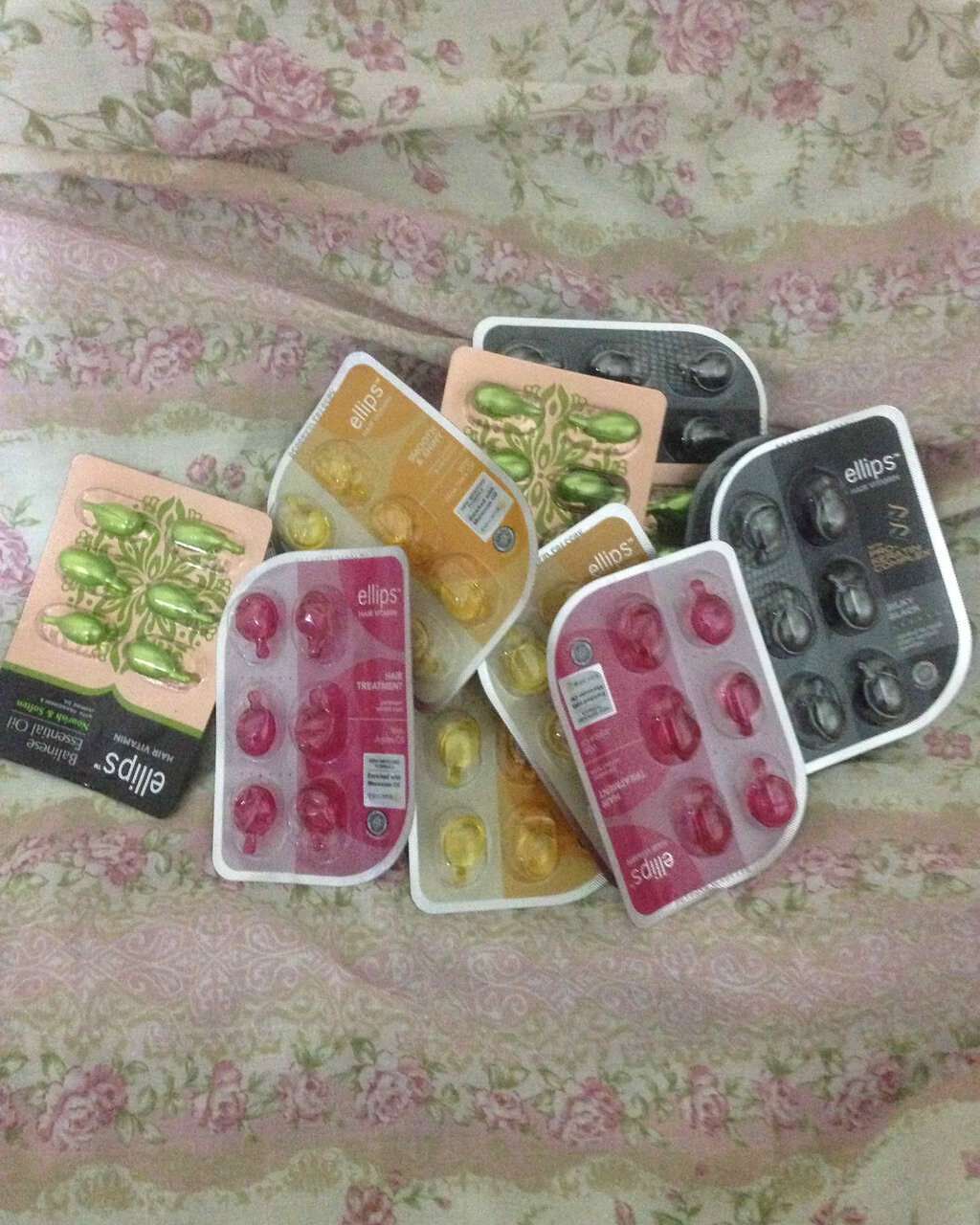 ヘアーオイル【トリートメント】/ellips/ヘアオイルを使ったクチコミ（1枚目）