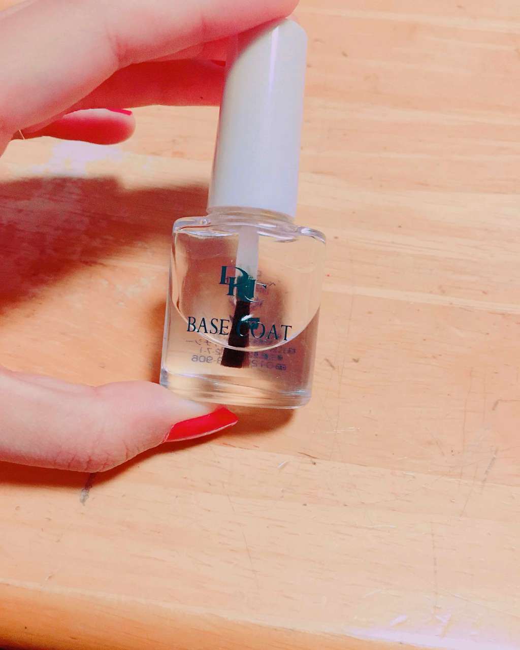 スピーディ ベース＆トップコート/DHC/ネイルトップコートを使ったクチコミ（2枚目）