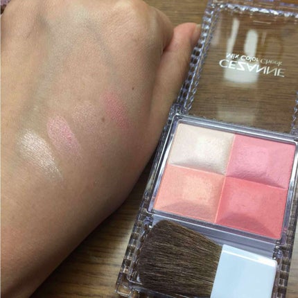 ミックスカラーチーク/CEZANNE/パウダーチークを使ったクチコミ(1枚目)