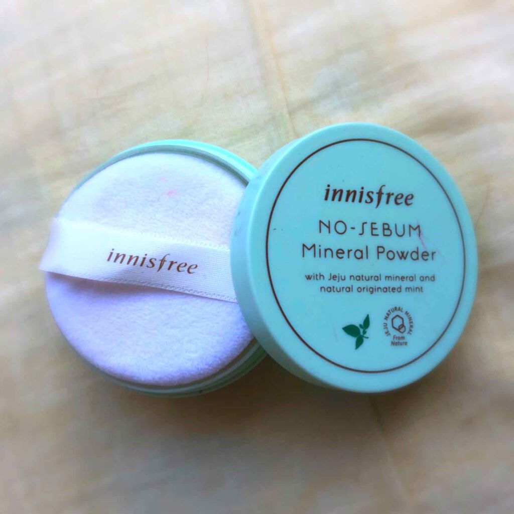 ノーセバム ミネラルパウダー/innisfree/ルースパウダーを使ったクチコミ(1枚目)