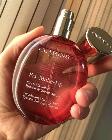 フィックス メイクアップ/CLARINS/ミスト状化粧水を使ったクチコミ(1枚目)