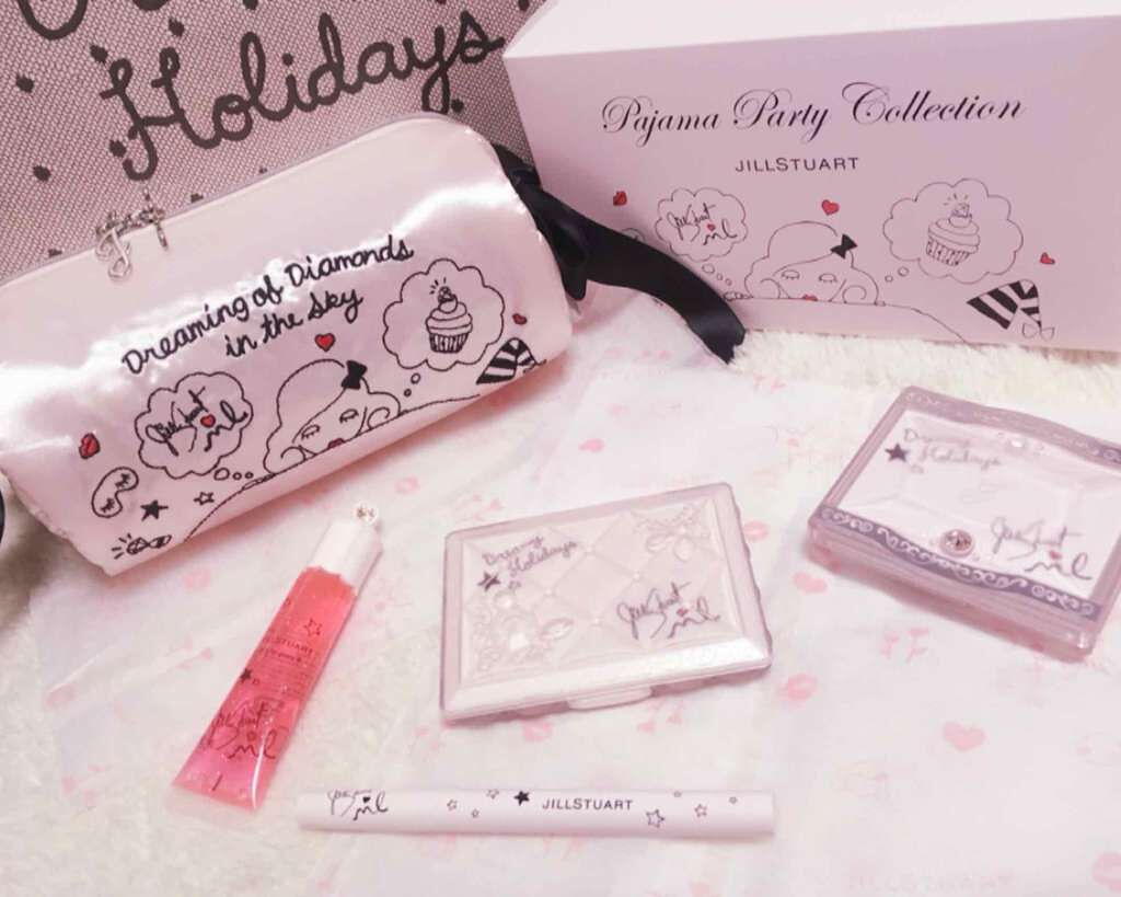 パジャマパーティコレクション (クリスマスコフレ 2017)/JILL STUART/メイクアップキットを使ったクチコミ（1枚目）