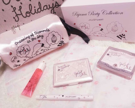 パジャマパーティコレクション (クリスマスコフレ 2017)/JILL STUART/メイクアップキットを使ったクチコミ(1枚目)