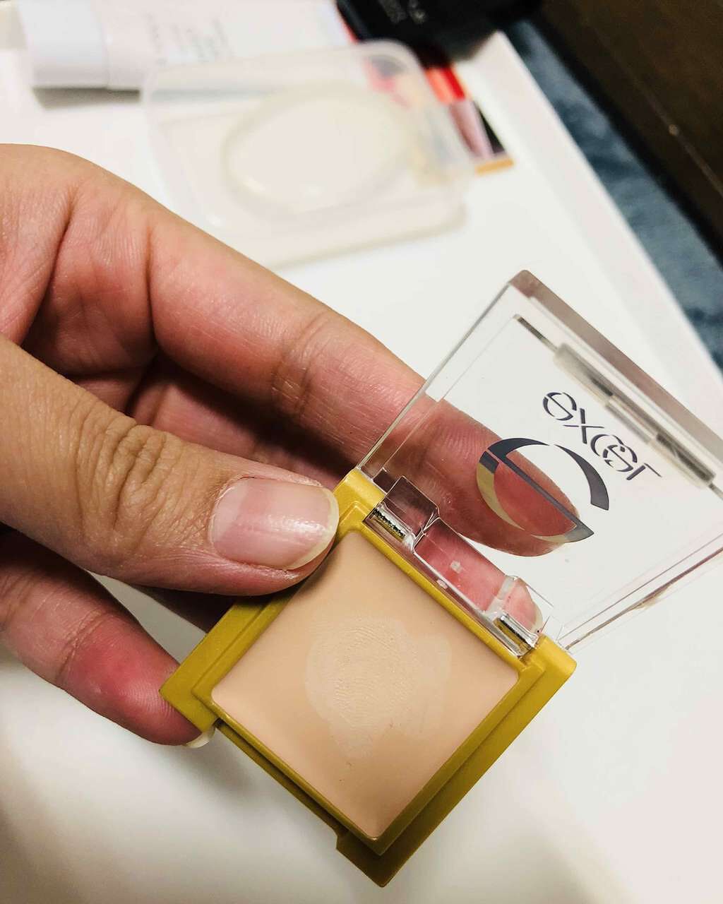 シマリングシャドウ/excel/ジェル・クリームアイシャドウを使ったクチコミ(2枚目)