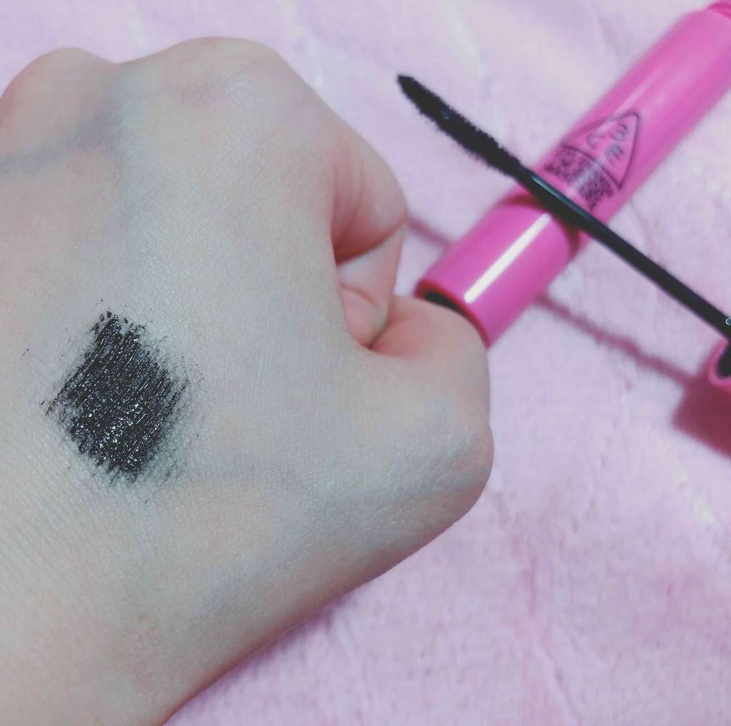 PINK I'M GOOD MASCARA/3CE/マスカラを使ったクチコミ(3枚目)