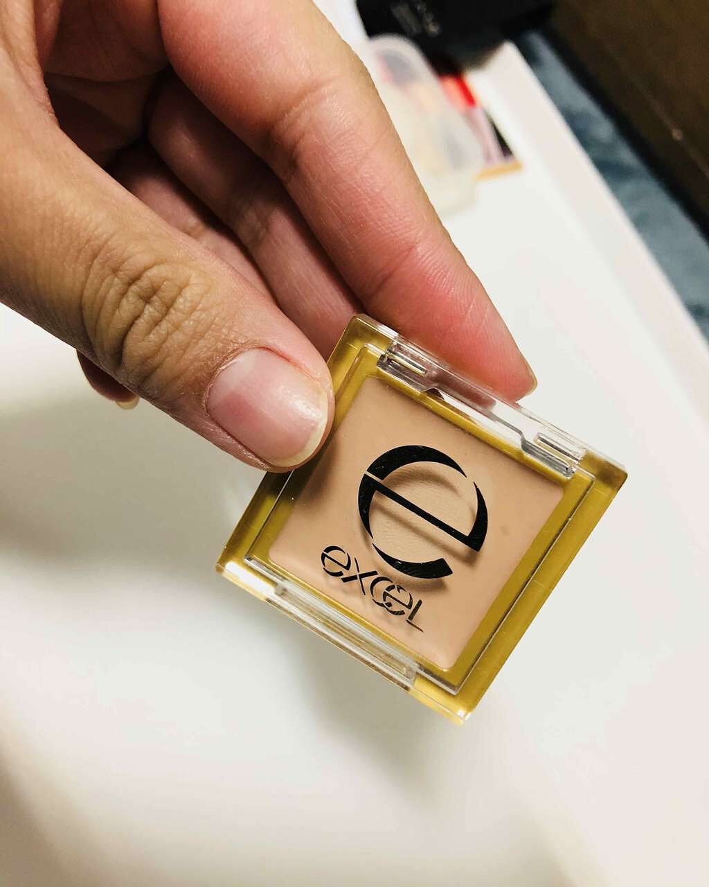 シマリングシャドウ/excel/ジェル・クリームアイシャドウを使ったクチコミ(1枚目)