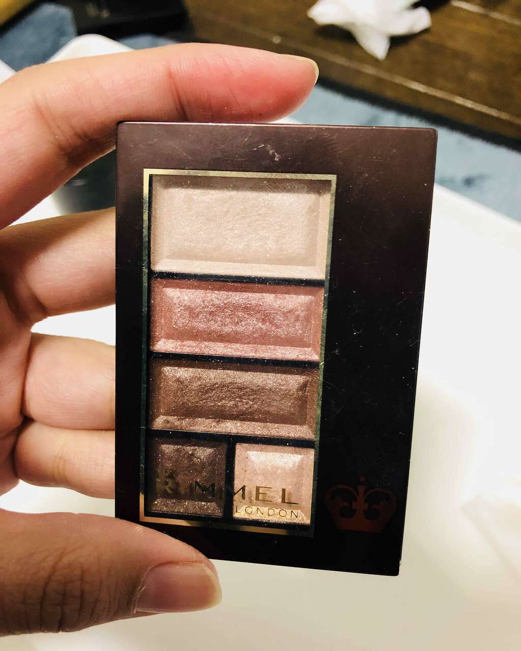 ショコラスウィート アイズ/リンメル ロンドン/アイシャドウパレットを使ったクチコミ(1枚目)