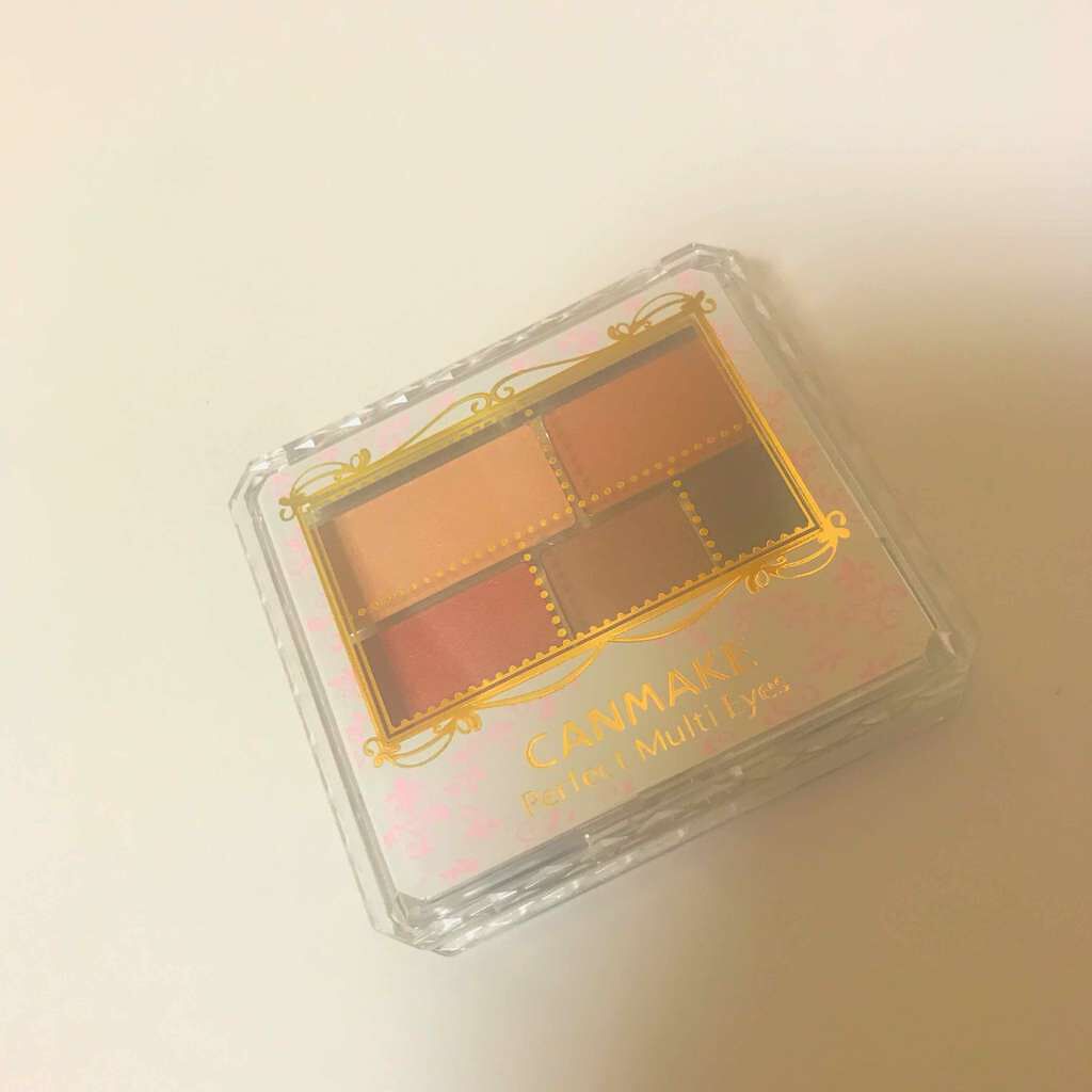 パーフェクトマルチアイズ/キャンメイク/アイシャドウパレットを使ったクチコミ(1枚目)