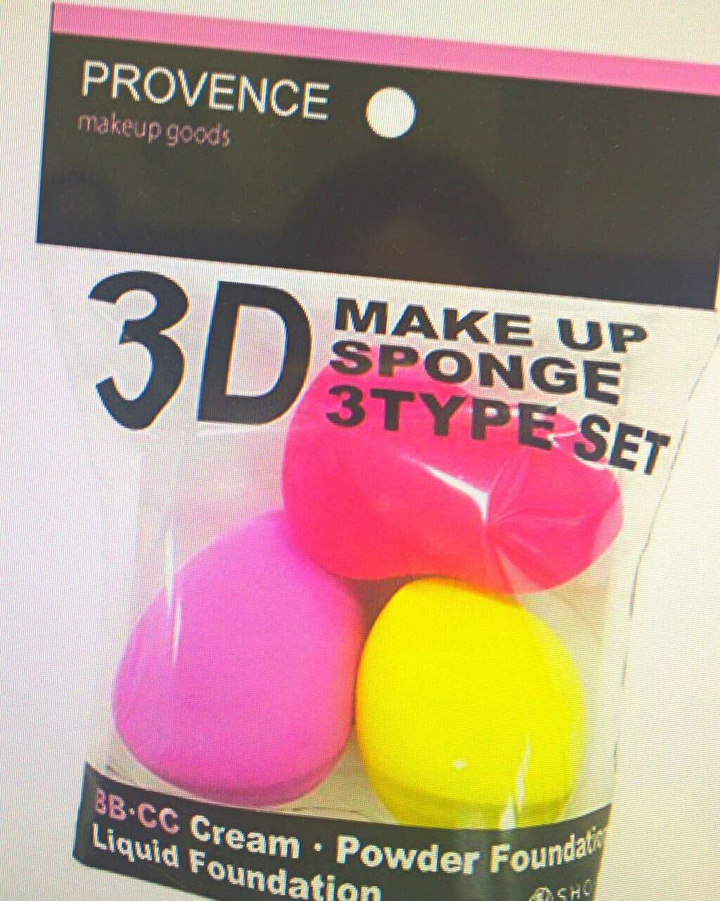 3Dメイクアップスポンジ/SHOBIDO/パフ・スポンジを使ったクチコミ(1枚目)