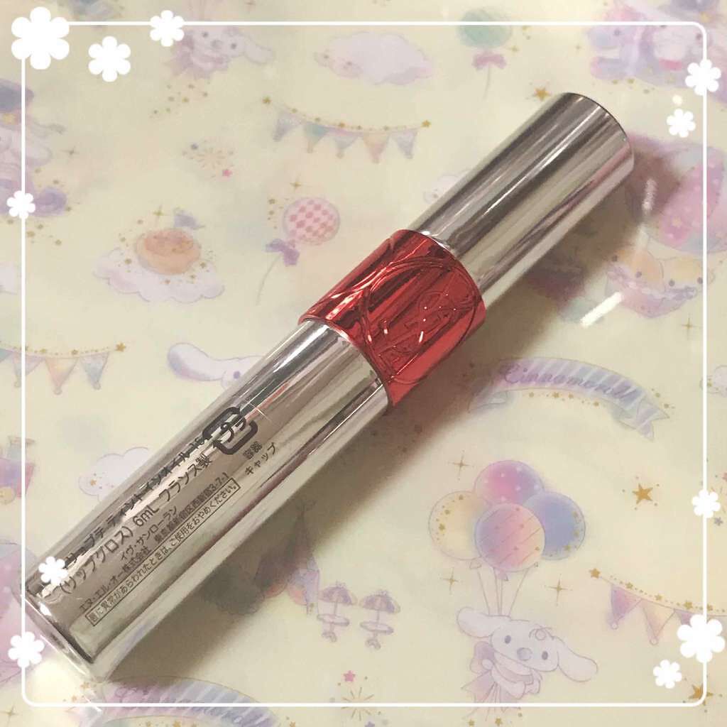 ヴォリュプテ ティントインオイル/YVES SAINT LAURENT BEAUTE/リップグロスを使ったクチコミ（1枚目）