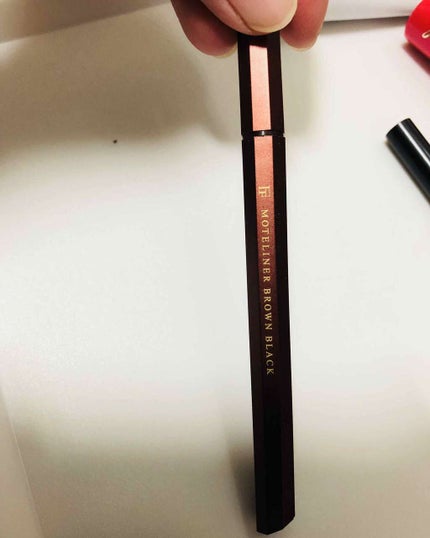 モテライナー リキッド/UZU BY FLOWFUSHI/リキッドアイライナーを使ったクチコミ(1枚目)