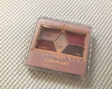 【旧品】パーフェクトスタイリストアイズ/キャンメイク/アイシャドウパレットを使ったクチコミ(1枚目)