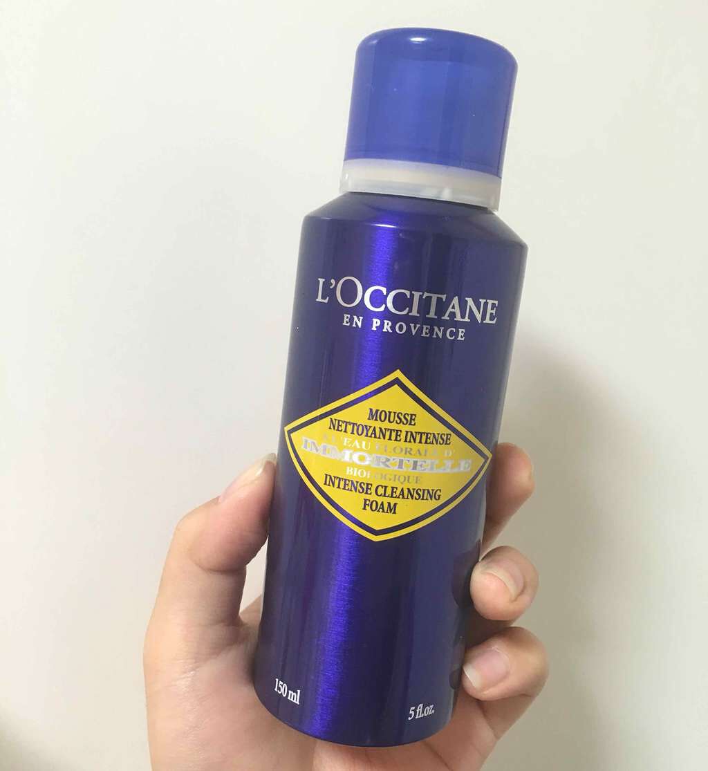 イモーテル プレシューズインテンスクレンジングフォーム/L'OCCITANE/洗顔フォームを使ったクチコミ（1枚目）