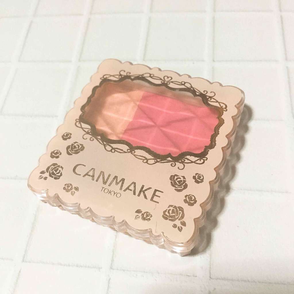 マット&クリスタルチークス/キャンメイク/パウダーチークを使ったクチコミ(1枚目)