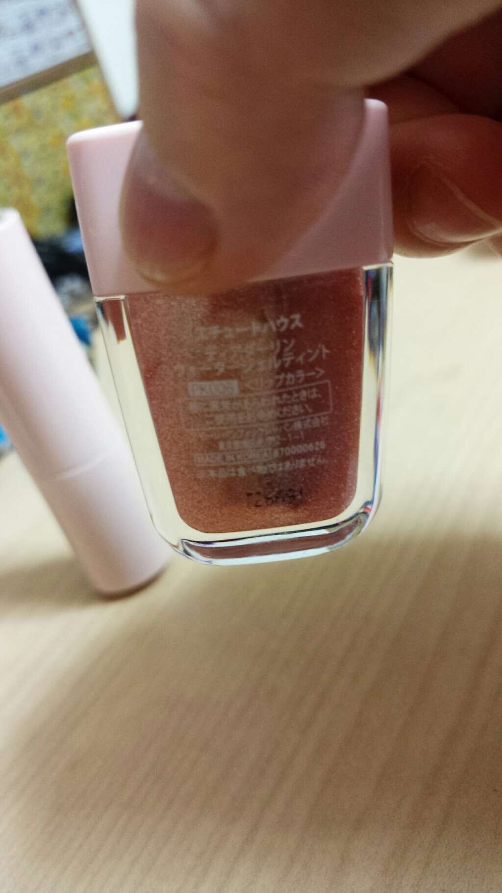 ディアダーリン ウォータージェルティント （アイスティント）/ETUDE/口紅を使ったクチコミ（2枚目）