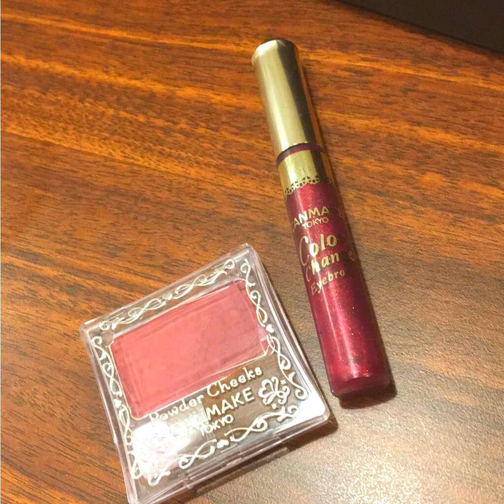 【旧品】パウダーチークス/キャンメイク/パウダーチークを使ったクチコミ(1枚目)