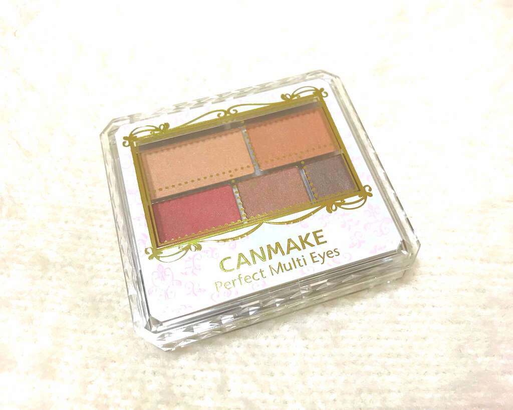 パーフェクトマルチアイズ/キャンメイク/アイシャドウパレットを使ったクチコミ(1枚目)